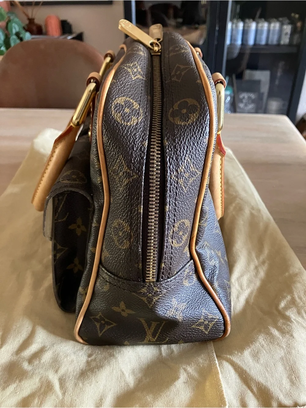Louis Vuitton Monogram Canvas Manhattan PM